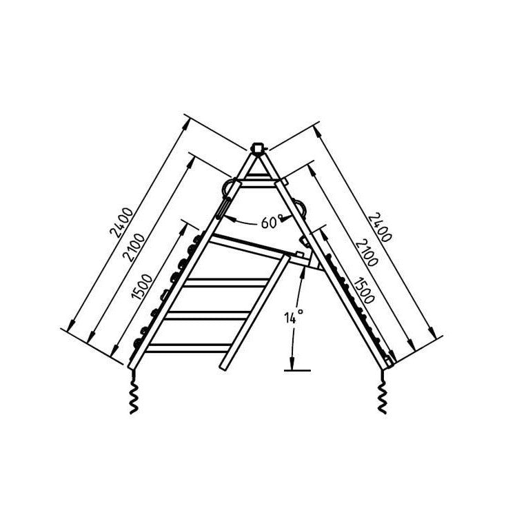 Parque Infantil Masgames Belvedere L Con Challenger.