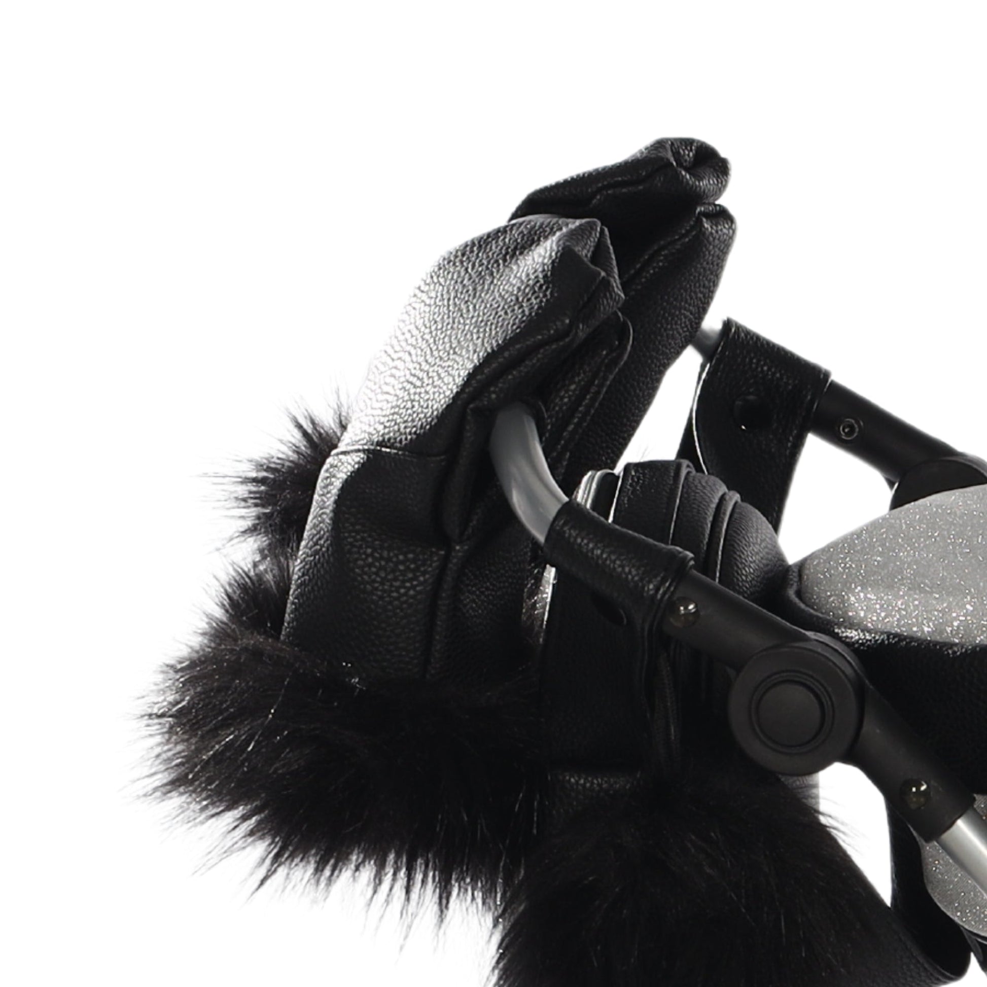 Manoplas Para Carro De Muñecas Gris