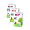 Pack 3x Leche Biológica Continuación 2 ( 6 Meses ) Ecológica HiPP, 600 g
