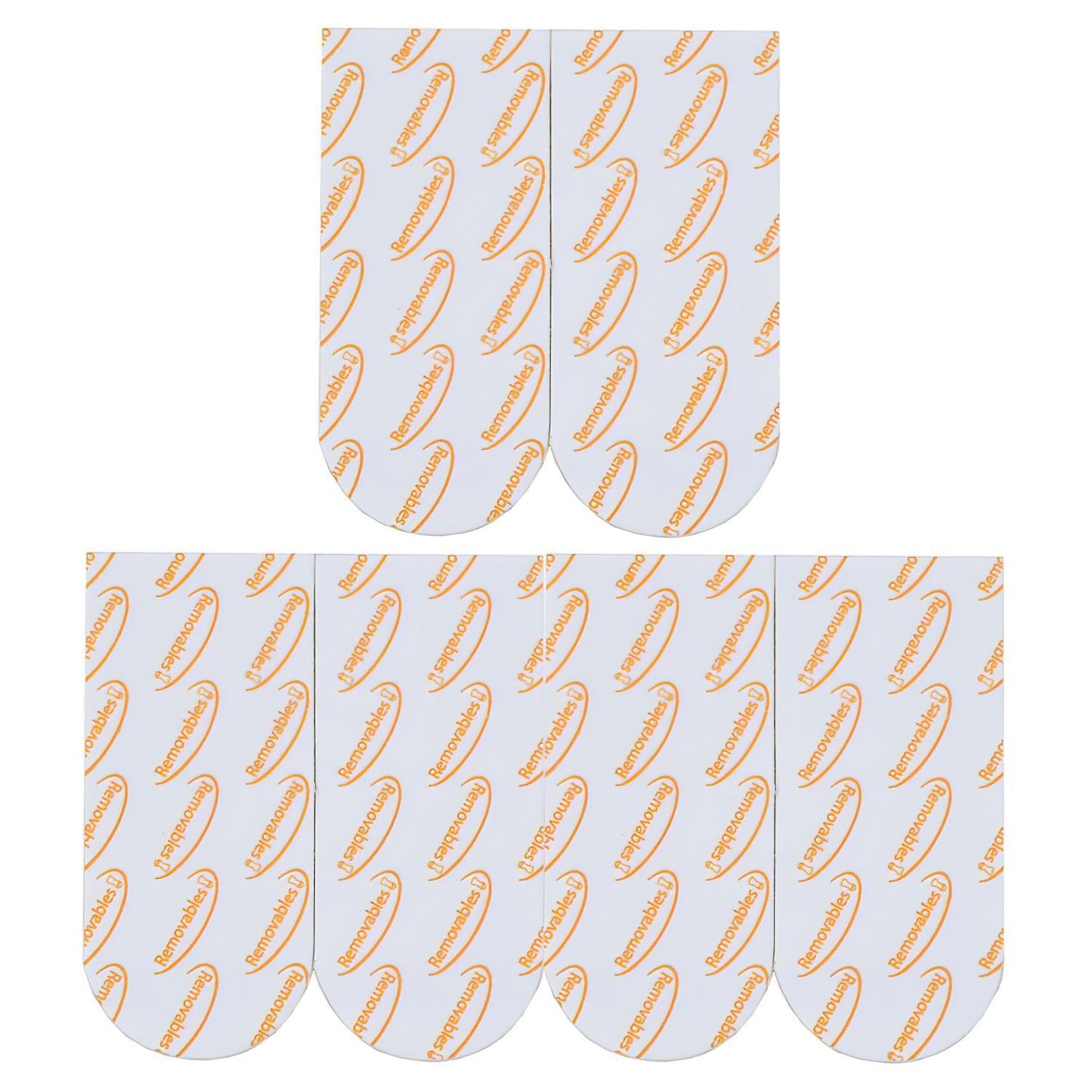 Tiras Adhesivas Doble Cara Sin Residuos (blister De 6 Piezas )