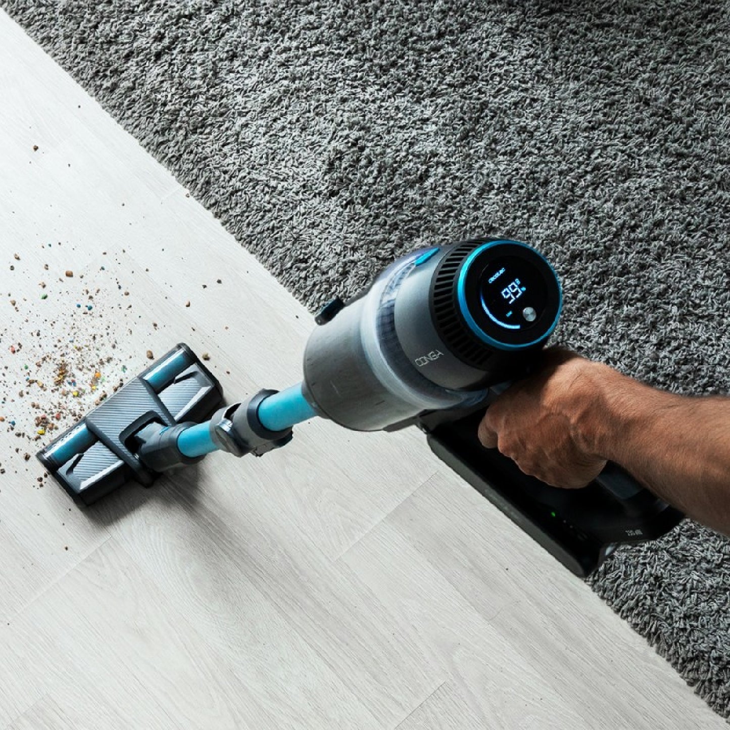 Cecotec Aspirador Vertical Bldc Conga Rockstar 2500 Vital Ergowet_4