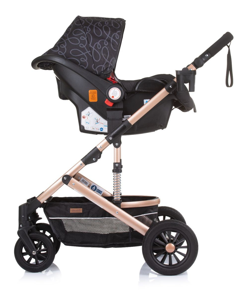 Carrito De Bebé Estelle Trío Convertible Ebony_4
