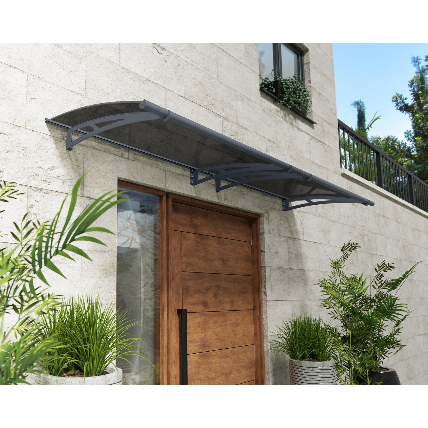 Marquesina para puerta Aquila 302x91 cm
