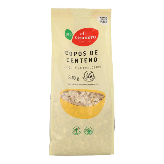 Copos de Centeno Bio El Granero 500 Gr