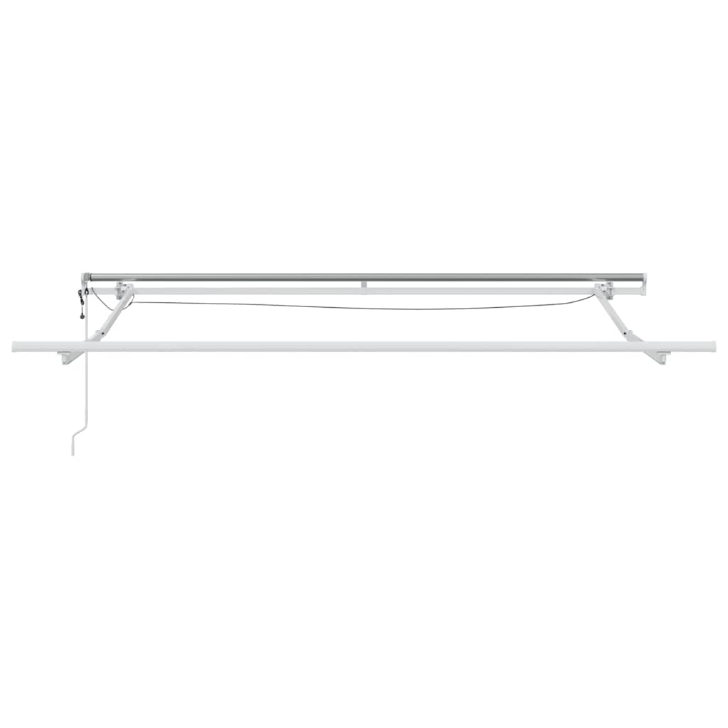 Toldo Retráctil Automático Con Luces Led Burdeos 300x250 Cm_5