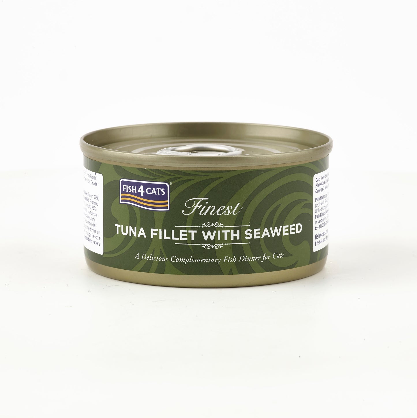 Fish4cats Filete Para Gato – Atún Con Algas 70 G (pack De 10)