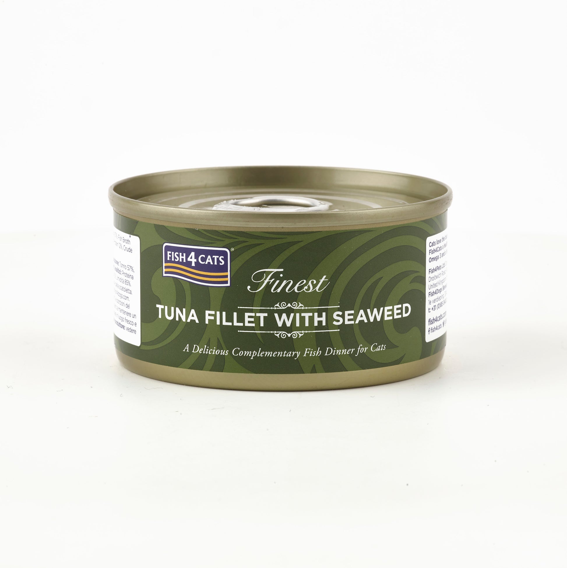 Fish4cats Filete Para Gato – Atún Con Algas 70 G (pack De 10)