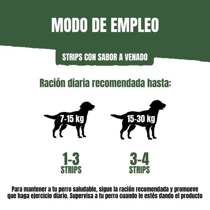 AdVenturos Strips Venado salvaje 90 g