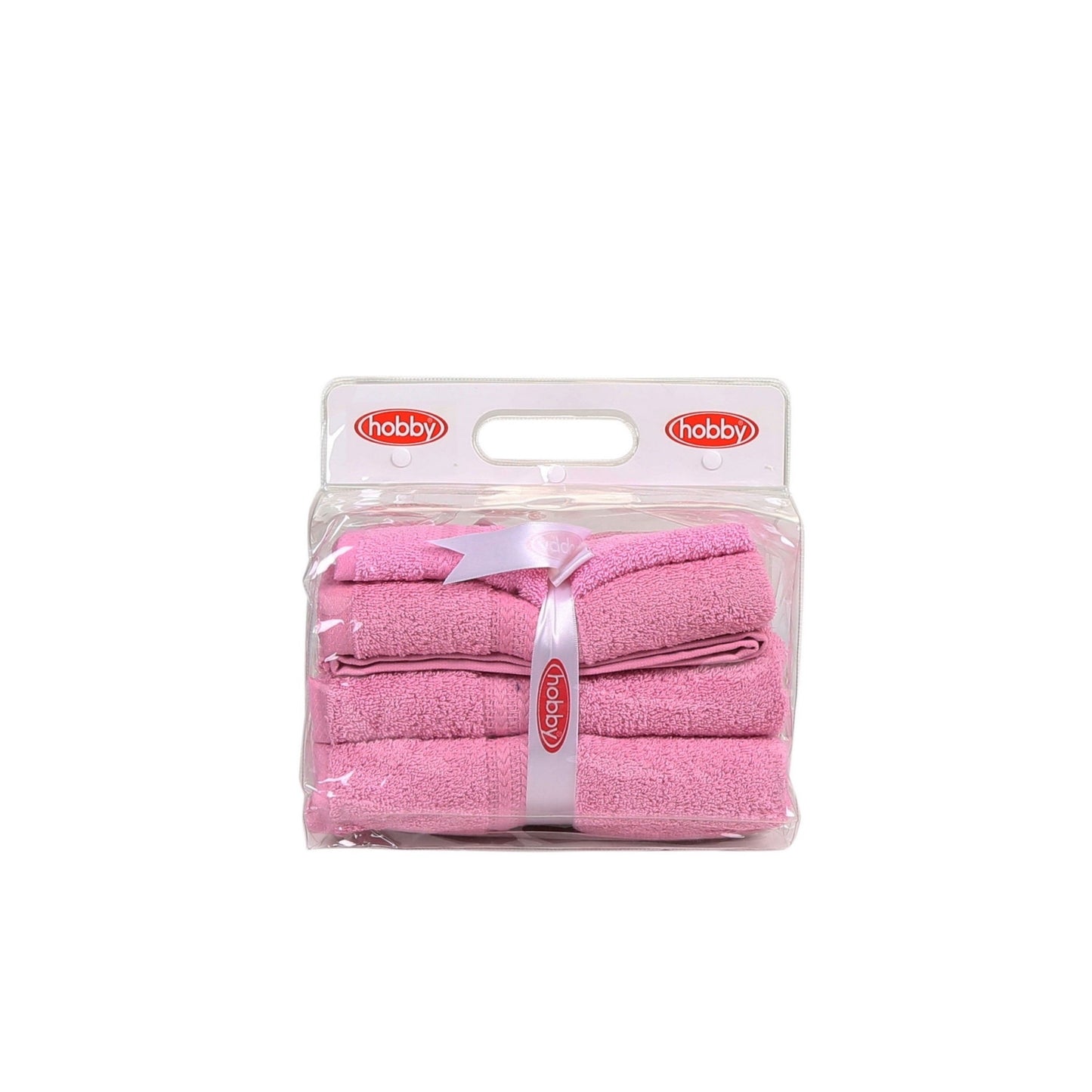 Juego De Toallas (3 Piezas) Rosa_3