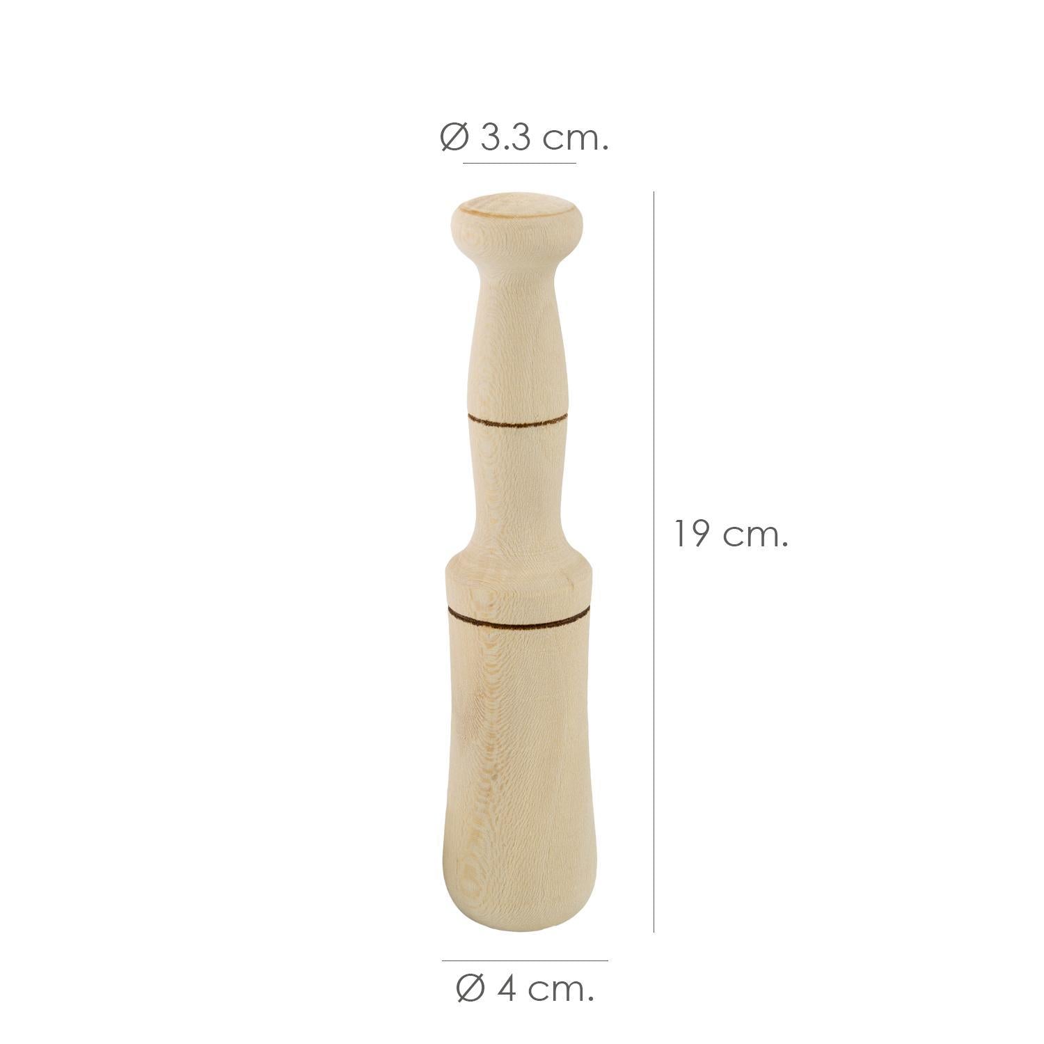 Mano Mortero Madera Oryx 19 Cm.