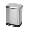 Cubo de pedal de acero inoxidable Easy Close Studio Duo, 2 x 20 lts.