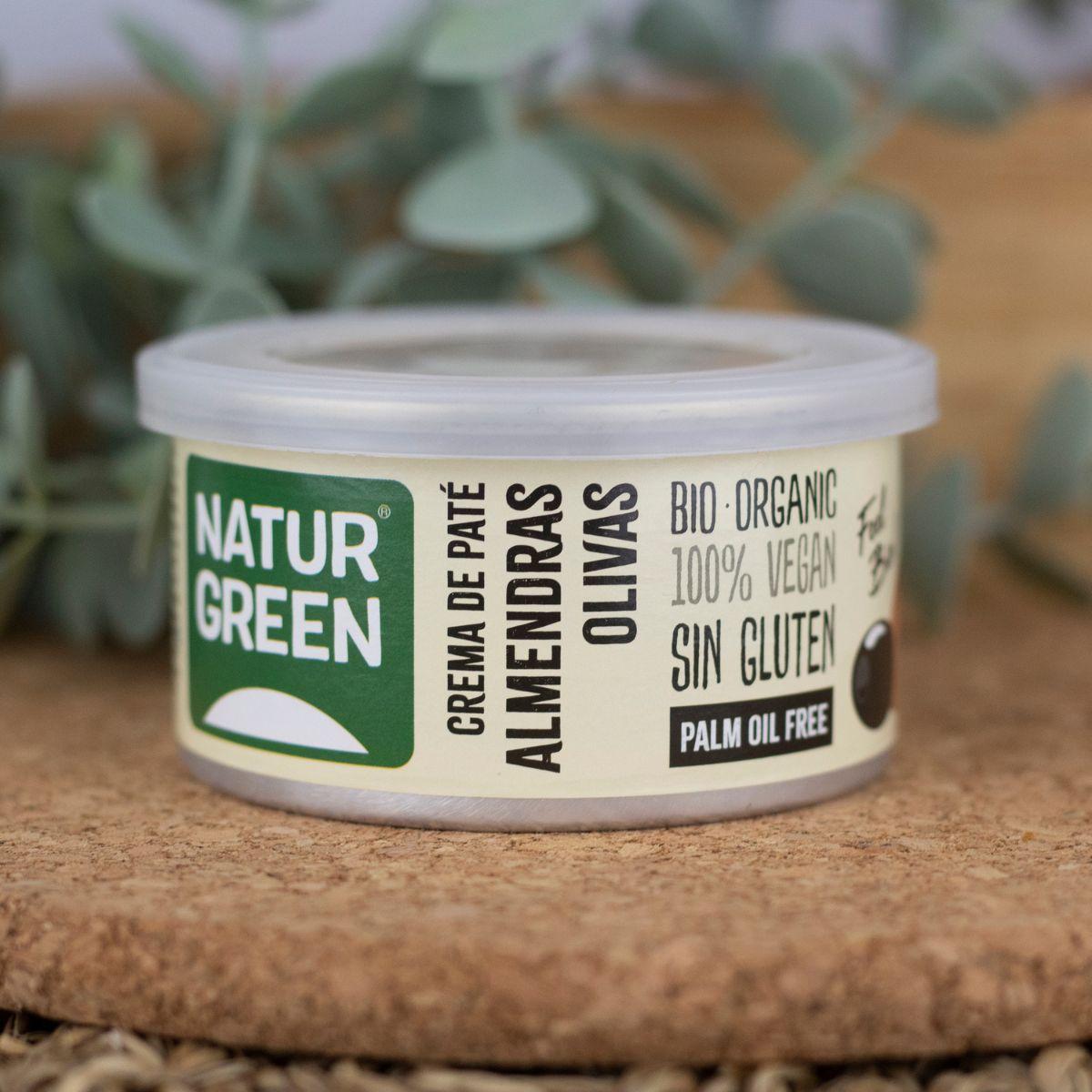 Paté Olivas Negras Bio Naturgreen 125 g