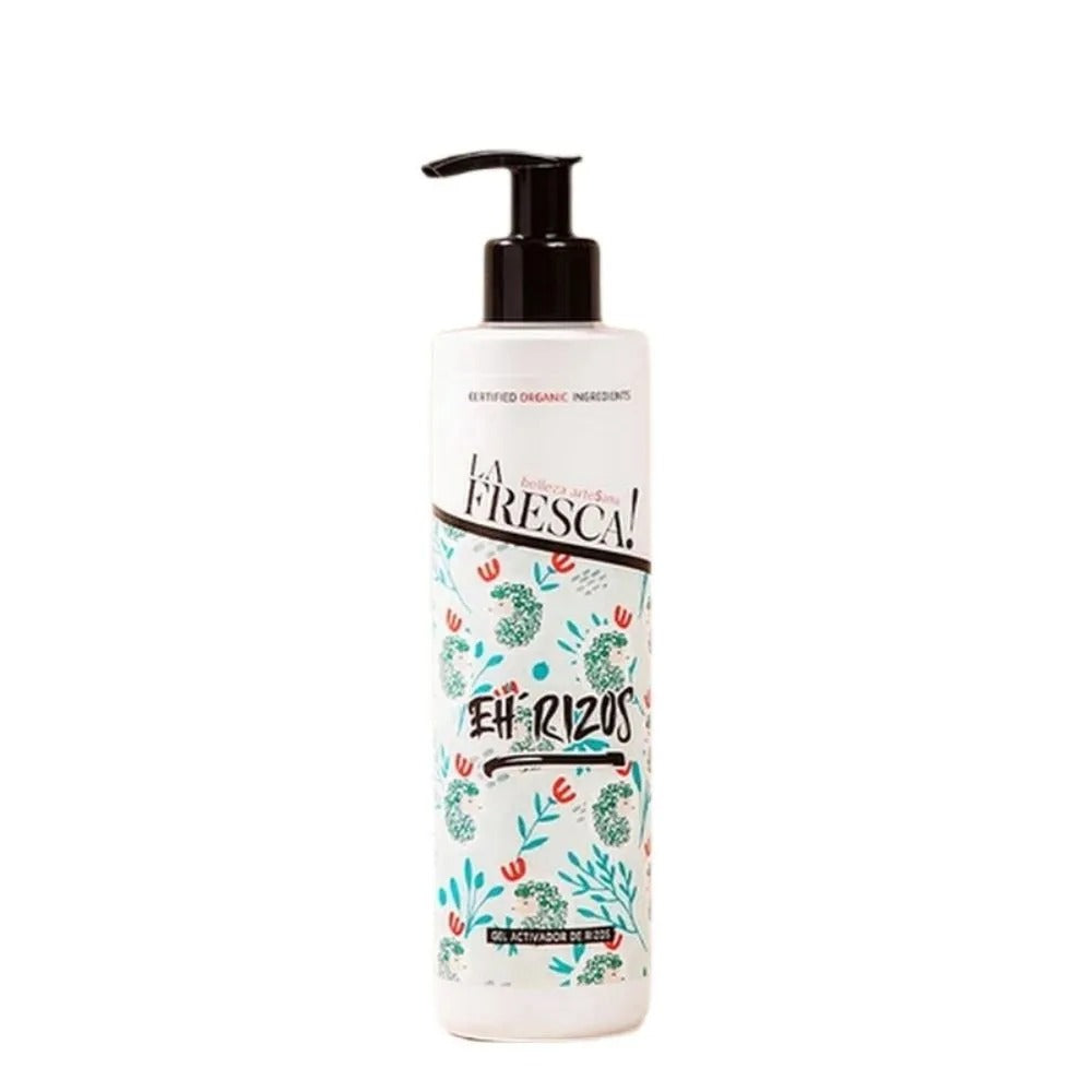 La Fresca Eh'rizos Gel De Rizos Fiijación Térmica Con Algas Marinas 250ml_0