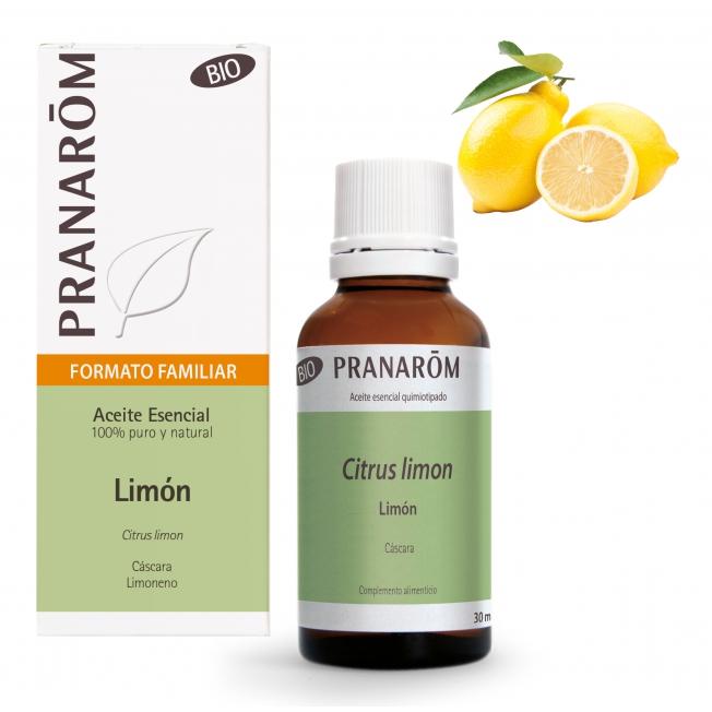Aceite esencial limon Cascara Bio Pranarom 30 ml