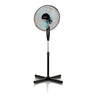 Ventilador Pie Oscilante 42 Cm, 3 Velocidades, Altura Ajustable, Función Bloqueo Oscilación, Silencioso Mpm Mwp-17, Negro