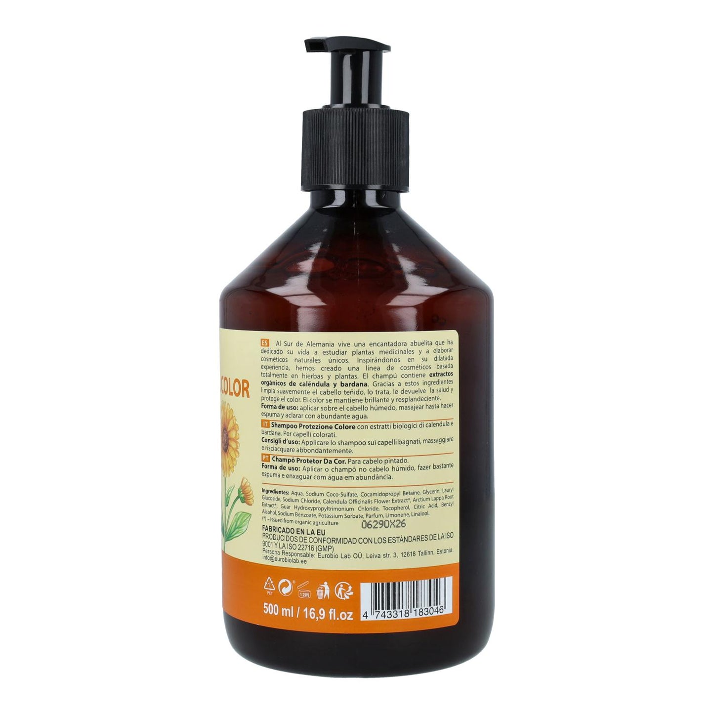 Champú Color Cabellos Teñidos Oma Gertrude 500 ml