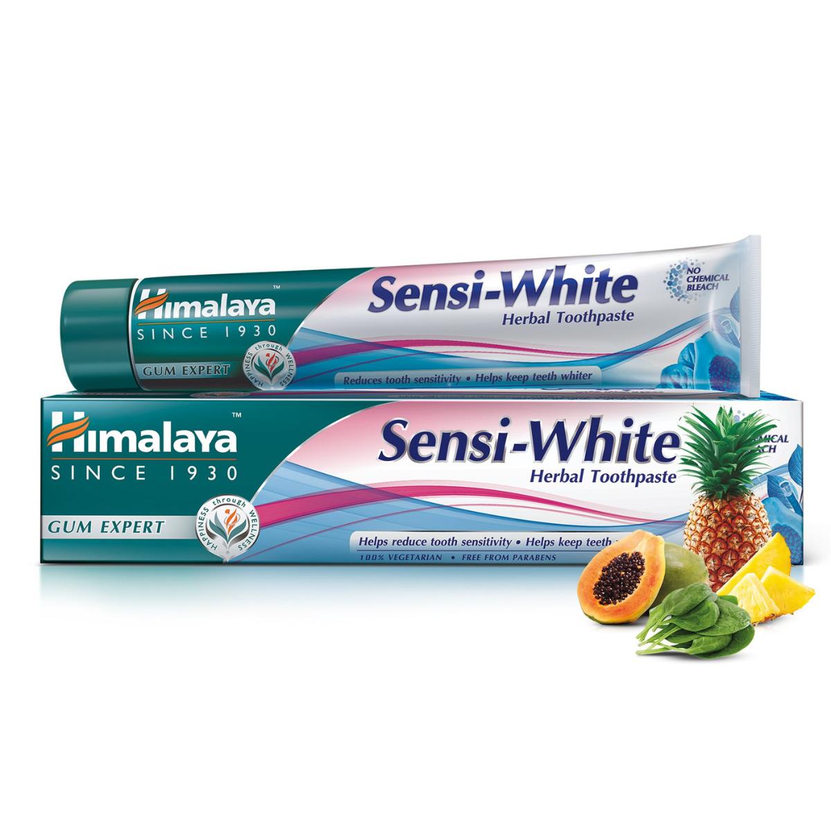 Dentífrico sensibilidad blanqueador Himalaya 75 ml