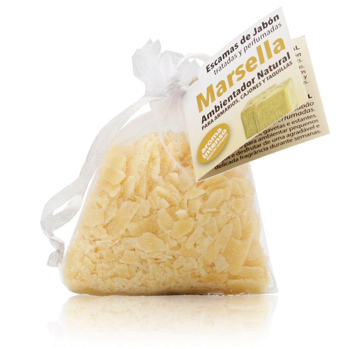 Ambientador de Armario Escamas de Jabón de Marsella SYS Aromas 25 g | Fresco y Limpio | Neutraliza Malos Olores_0