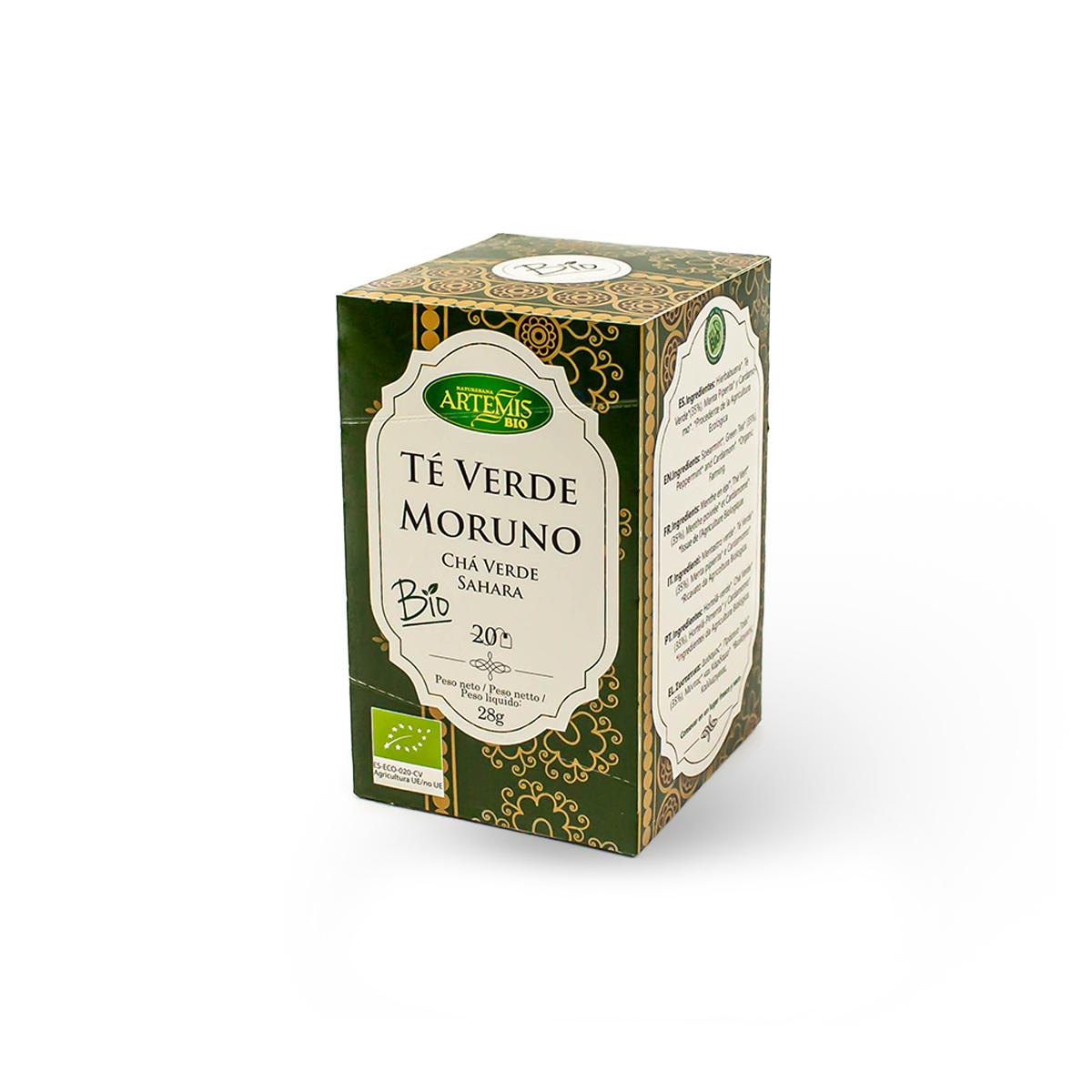 Té Verde Moruno Eco 20 Filtros Artemisbio