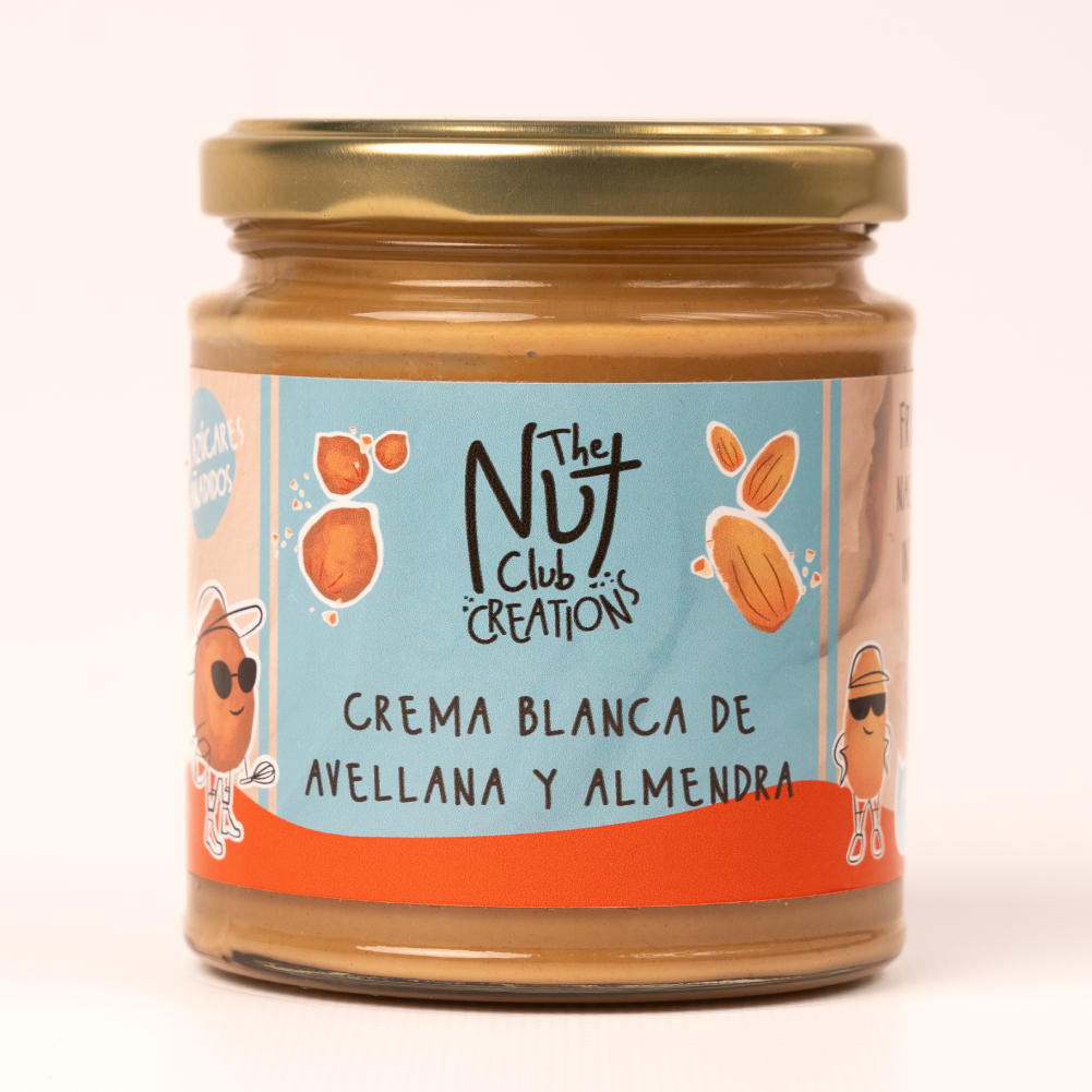 Crema Blanca De Avellana Y Almendra