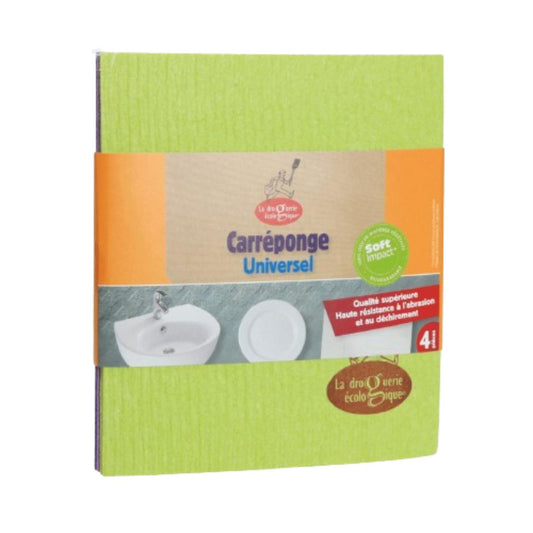 Bayetas de celulosa/algodón 4 Uds