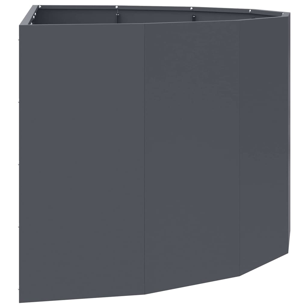 Jardinera Antracita 120 X 60 X 50 Cm Acero_5