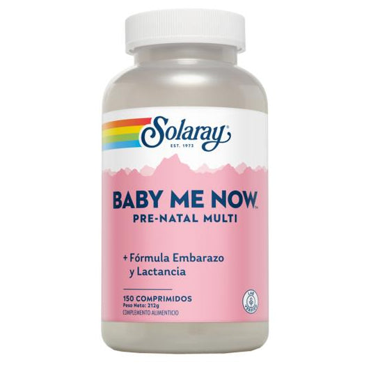 Baby me Now Prenatal Solaray, 150 cápsulas