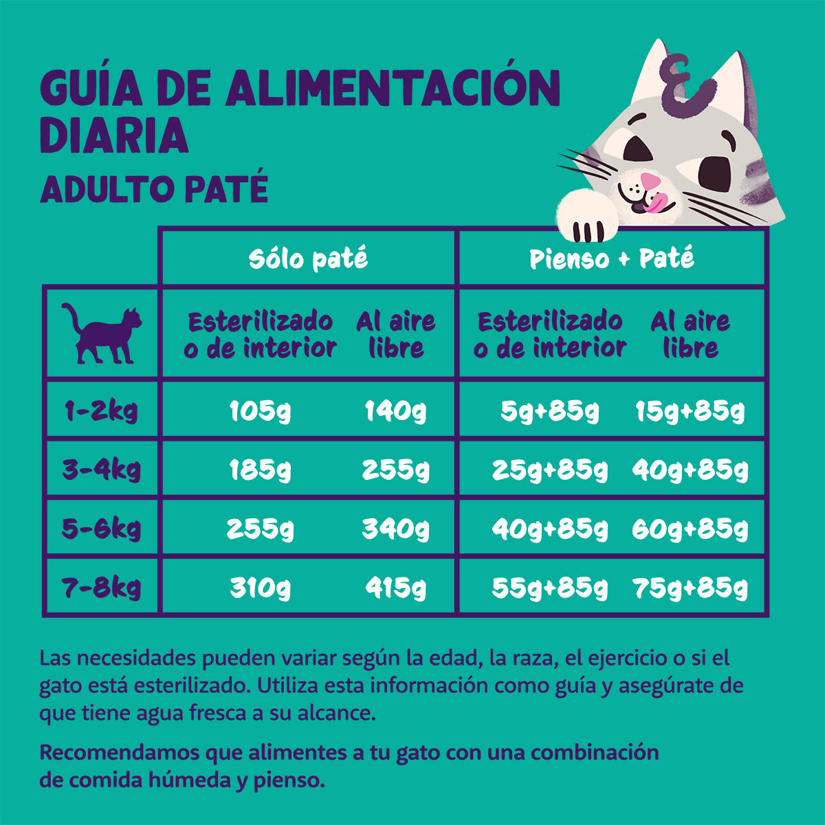 Comida húmeda gatos paté Tarrina Salmón y Pollo Edgard & Cooper 85 g