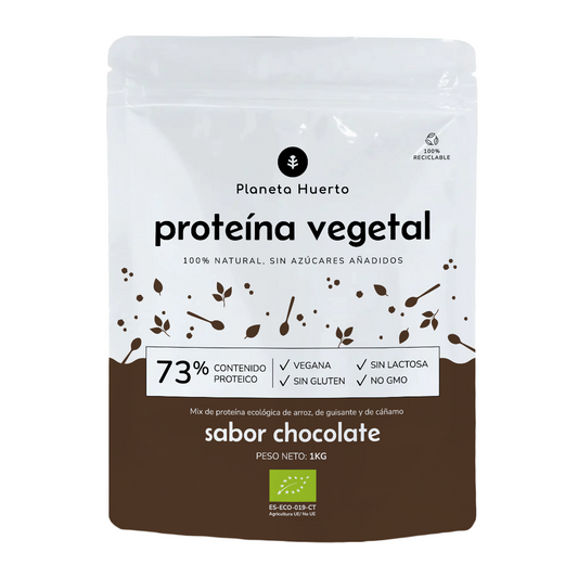 Proteína vegetal ECO 73% chocolate Planeta Huerto  1Kg