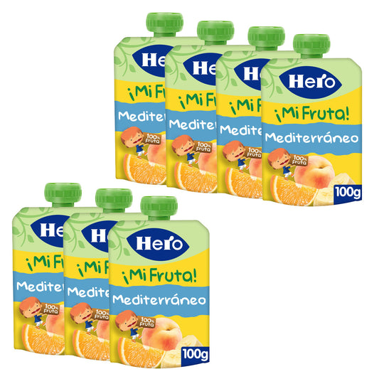 Pack 7x Bol Yogur Mediterraneo Hero 100g