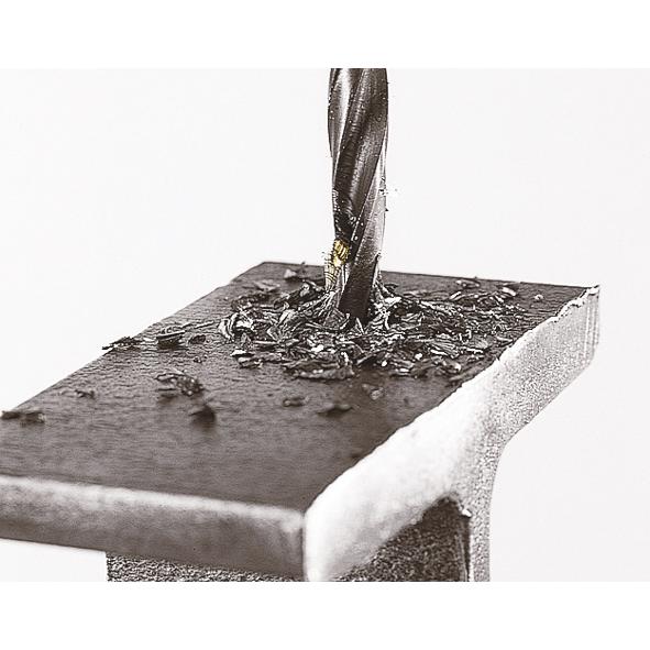 1 broca larga para metal en espiral de HSS laminadas Wolfcraft Ø 5,0 x 132 mm