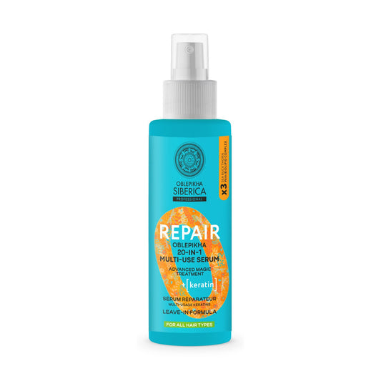 Serum multifunción reparador de queratina, Natura siberica, 200 ml