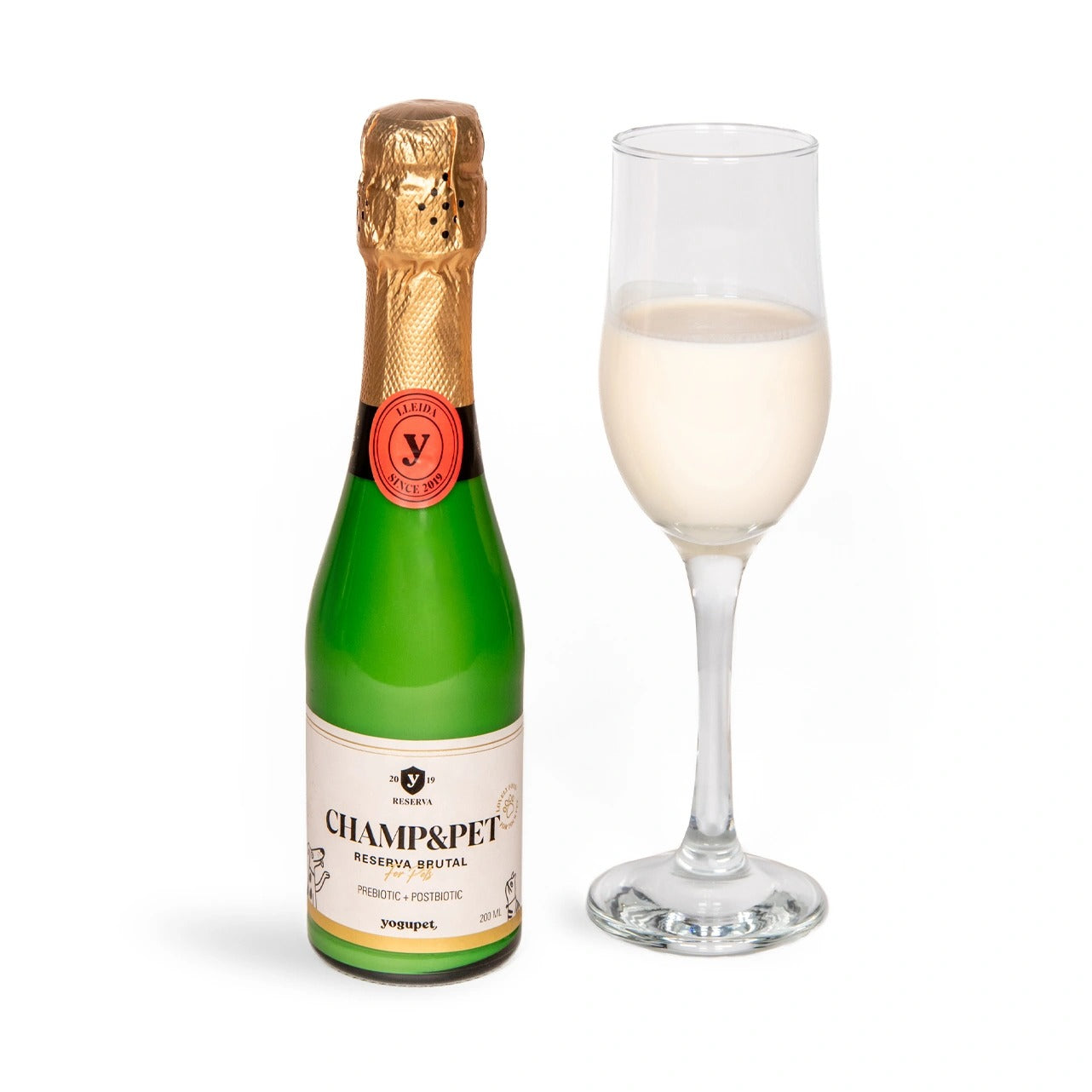 Champ&pet Yogupet 200 ml “Cava” para perros y gatos