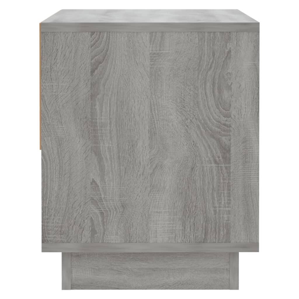 Mesita De Noche Madera De Ingeniería Gris Sonoma 45x34x44 Cm_4