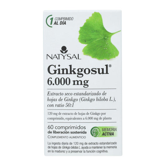 Ginkgosul Natysal 60 Caps