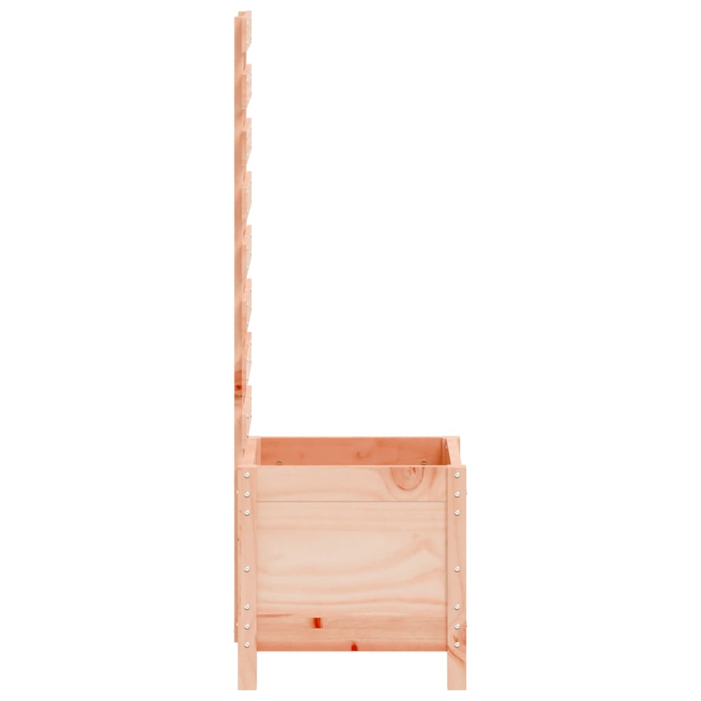 Jardinera Con Estantería Madera Maciza Douglas 39x39,5x114 Cm_5