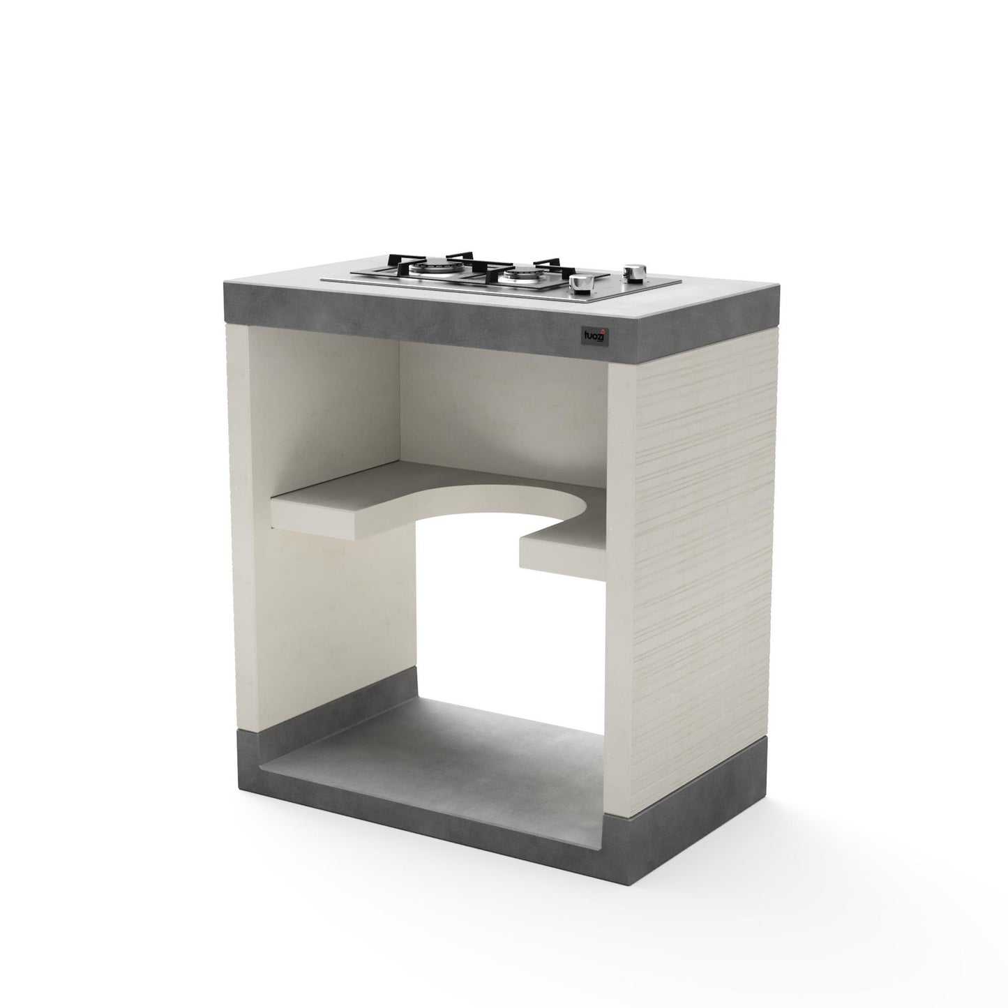 Modulo Bancada Venit Plan 1 con placa Teka Tuozi