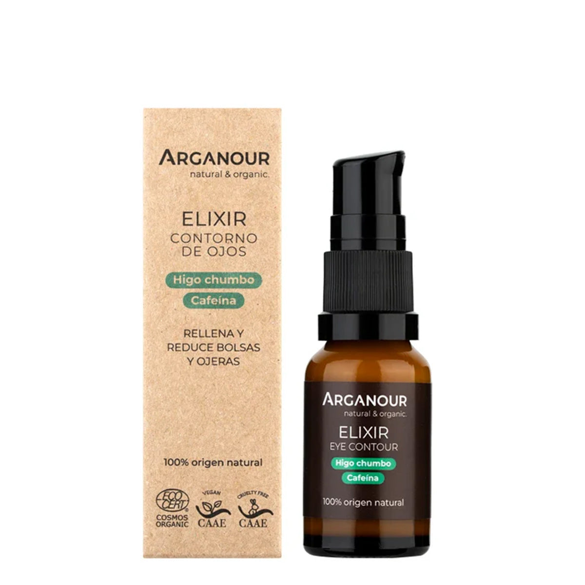 Elixir contorno de ojos 15ml Arganour