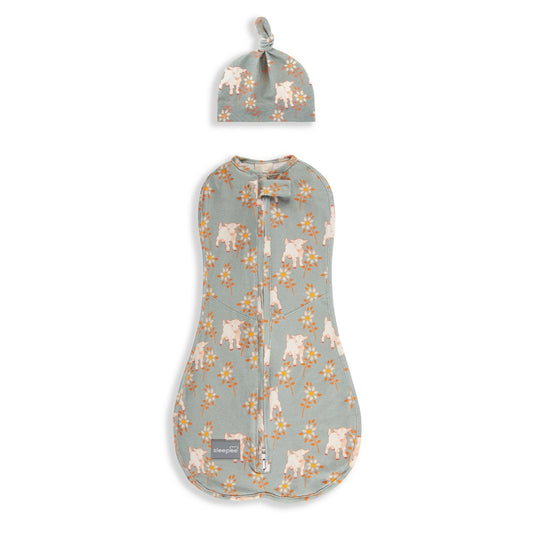 Saco De Dormir Bebé Envolvente Second Step Sky Blue