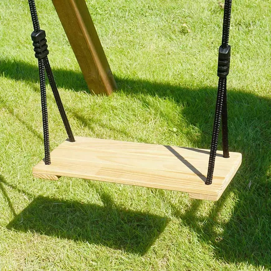 Asiento de madera natural para columpio Soulet