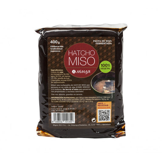 Hatcho Miso No Pasteurizado MIMASA 400 g
