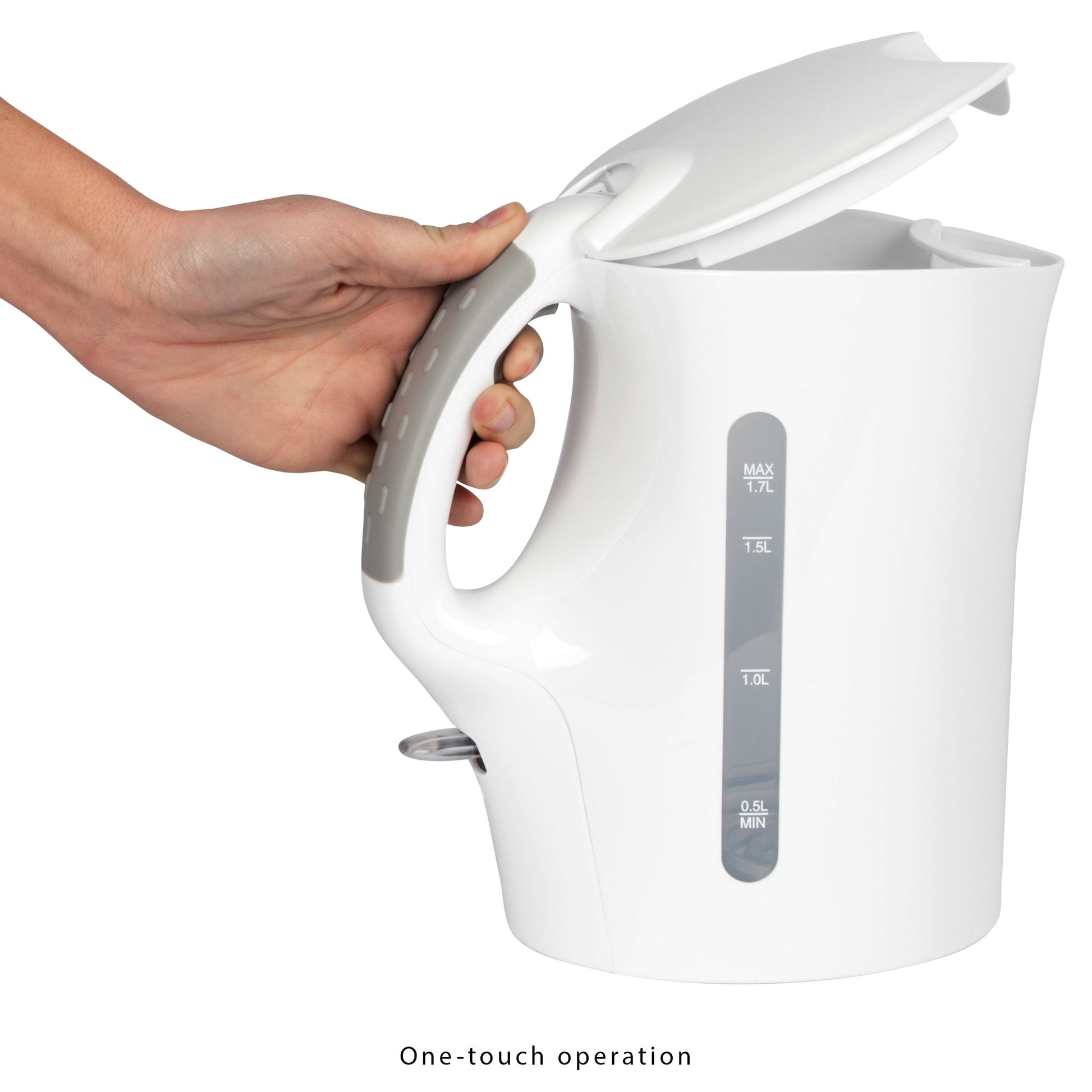 Hervidor Agua Eléctrico, 1,7 L, Resistencia Acero Inox., Inalámbrico, Apagado Automático Bomann Wk 5011 Cb, 2200w