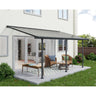 Pérgola adosada Feria 300x54 cm gris