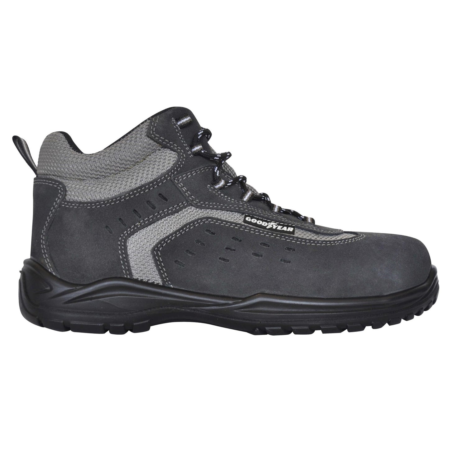 Goodyear Botas De Seguridad Piel Serraje Color Gris Talla 37_0