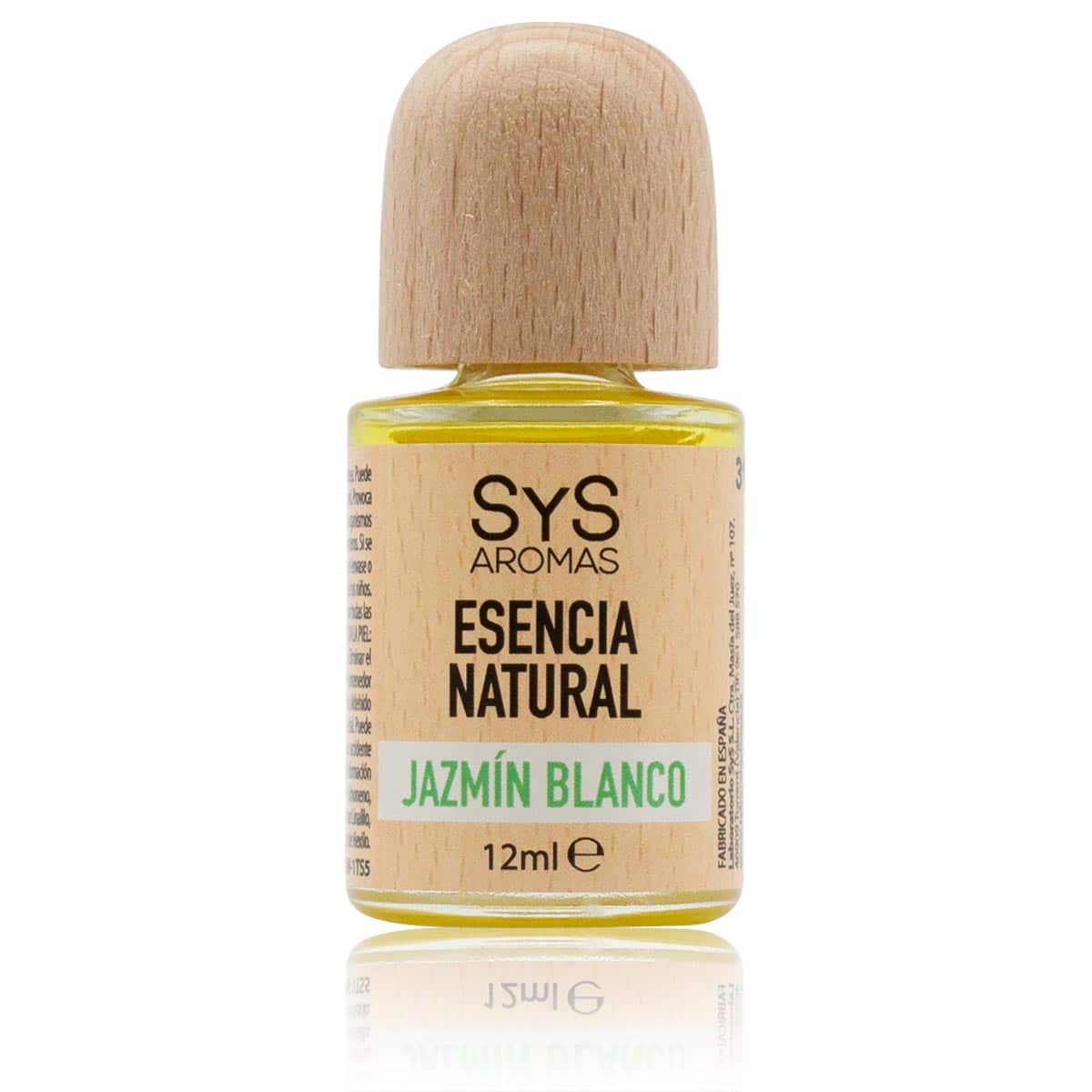 Esencia Natural Jazmín Blanco 12 ml | Aroma Floral Intenso | Fragancia Elegante | Perfume Concentrado_0