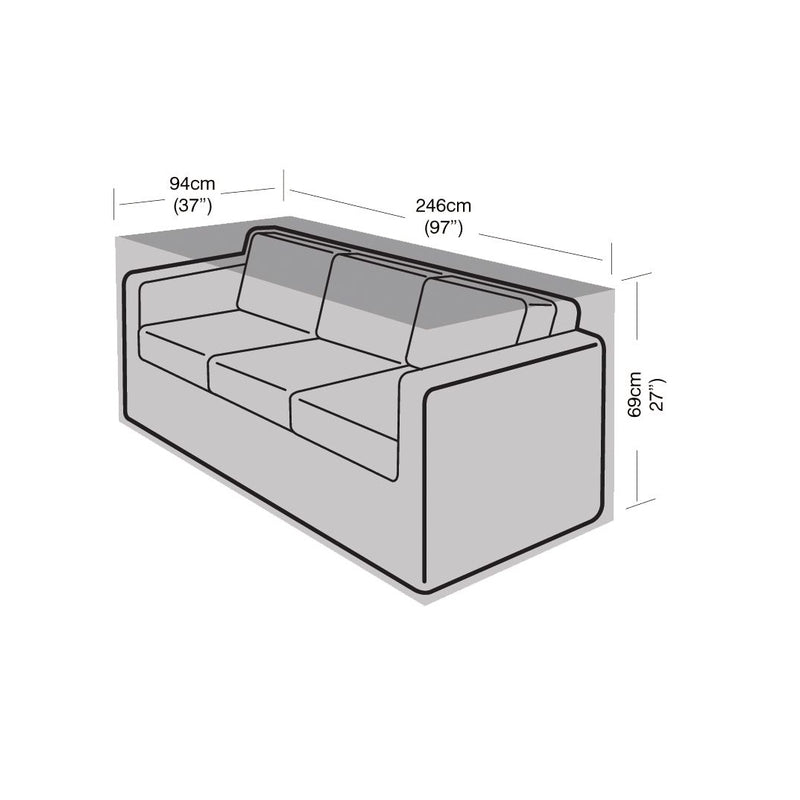 Funda Sofá 3 Plazas Grande Easy-cover