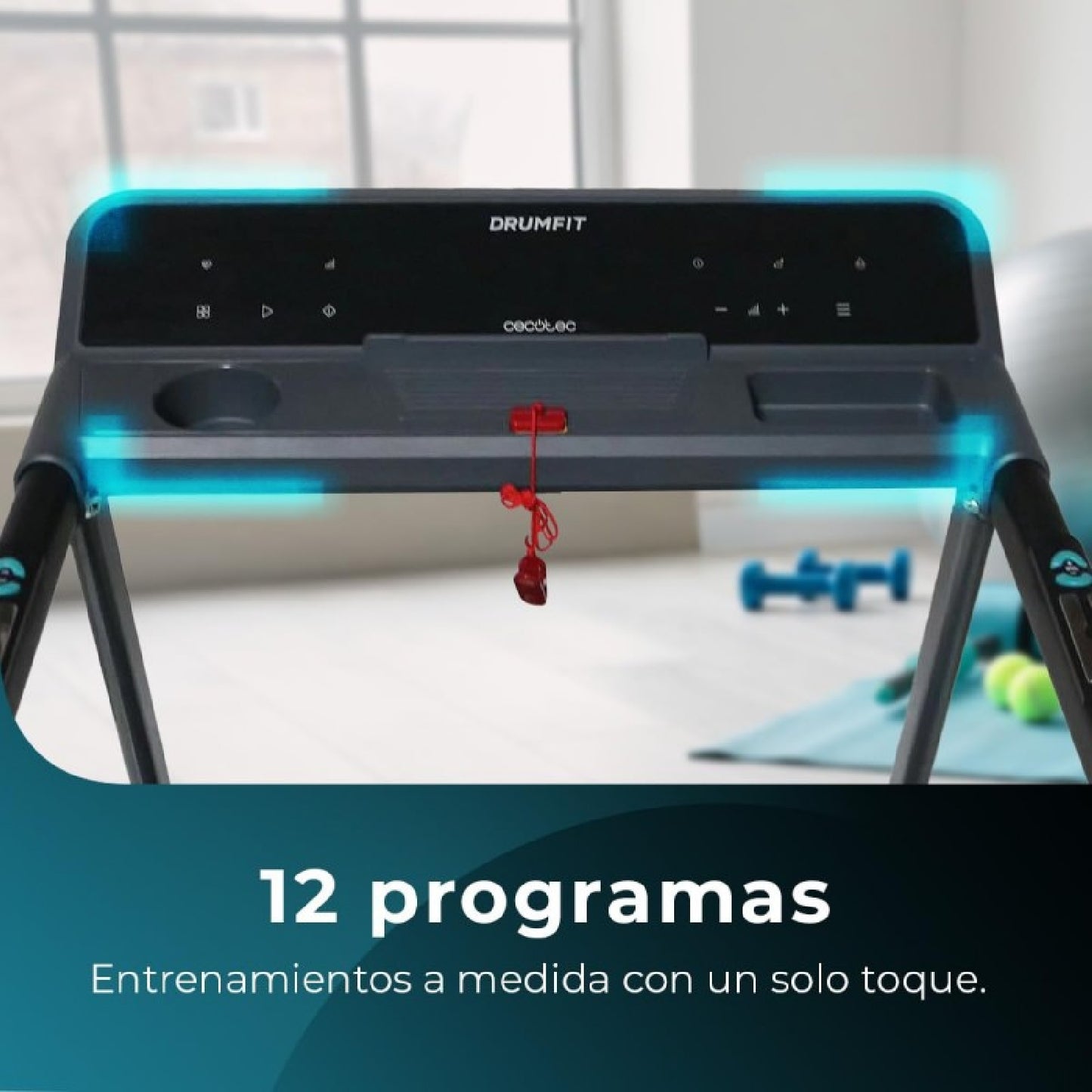 Cecotec Cinta De Correr Drumfit Wayhome 1000 Runner Sprint_4