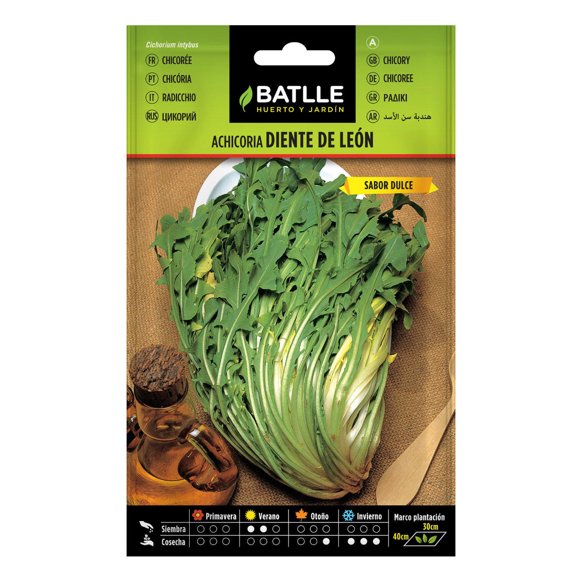Semillas de Achicoria Diente de León Batlle