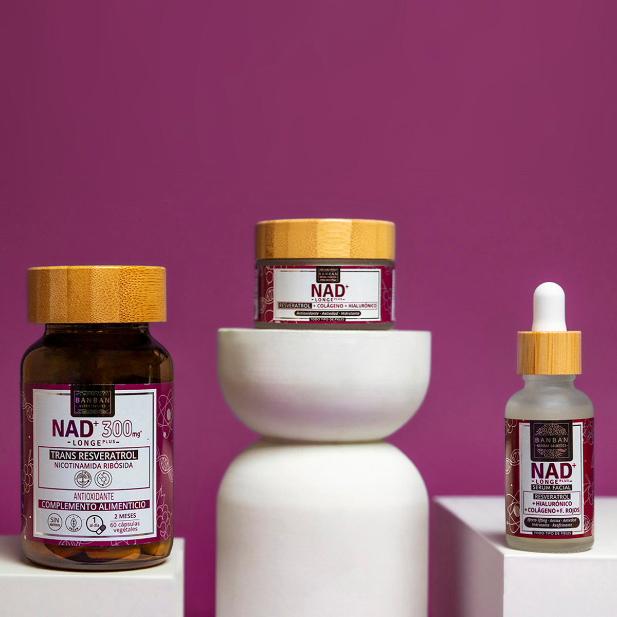 Nad⁺ 300mg & Trans-resveratrol 80mg 60Cap Banban_4
