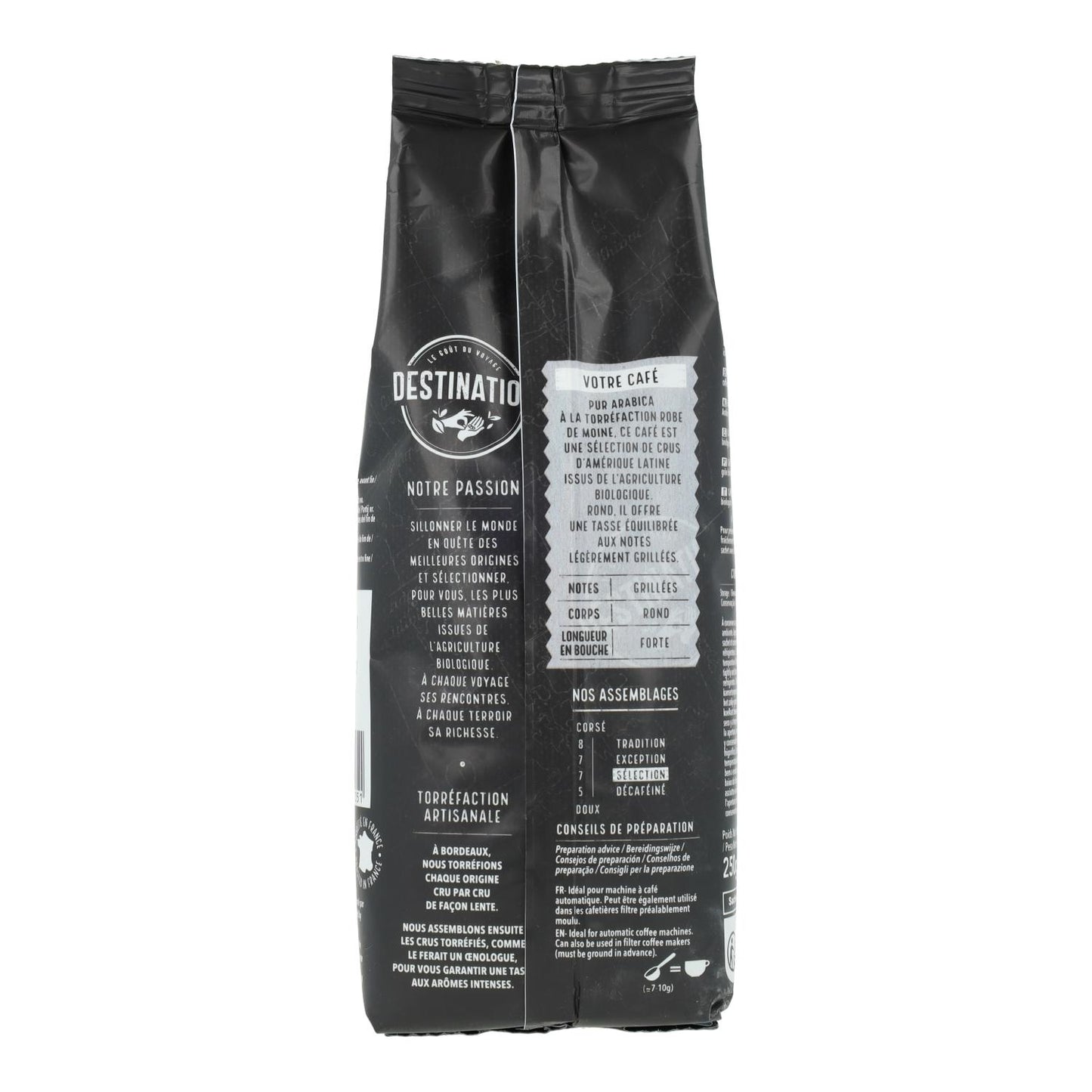 Café en Grano selección 100% Arábica Bio Destination 1 kg